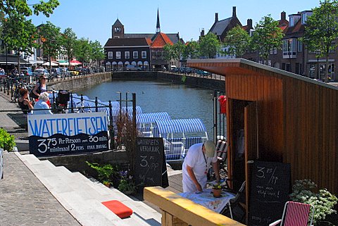 Sluis-waterfietsen
