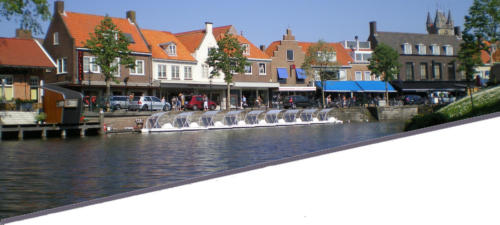 Sluis-waterfietsen